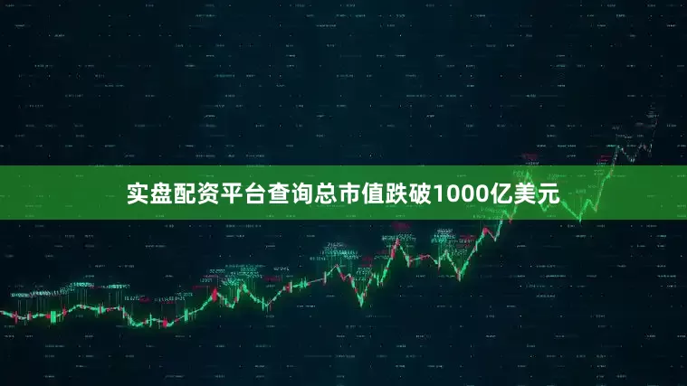 实盘配资平台查询总市值跌破1000亿美元