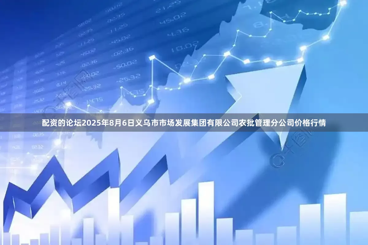 配资的论坛2025年8月6日义乌市市场发展集团有限公司农批管理分公司价格行情